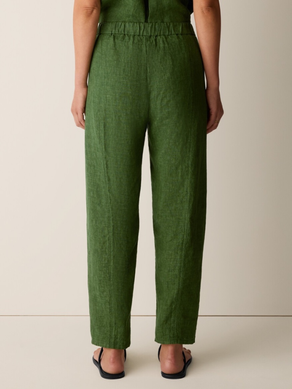 Delave Linen Lantern Pant - Picture 4 of 4